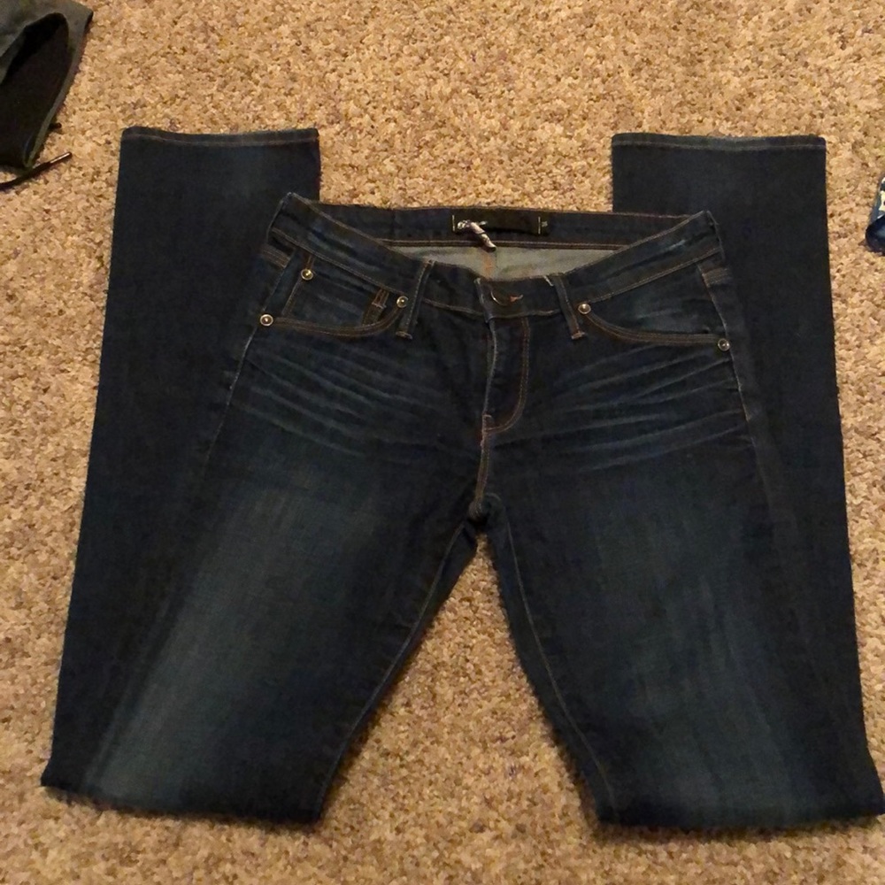 BKE Boutique Black Label Straight leg jeans